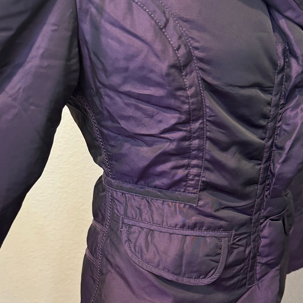 Authentic Versace Purple Puffer Jacket - image 5